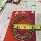 Photo Picture Frame Christmas Ornaments  Santa  Princess  Angel  Train Keepsake