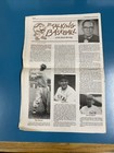 Rare 1990 Oldtyme Baseball News Newspaper Comiskey Park Eddie Collins Joejackson