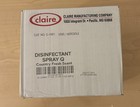 Claire 1001 17 Oz Aerosol Spray Q Disinfectant - Country Fresh Scent  12 ct  New