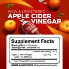 Nutrivein Apple Cider Vinegar Capsules With Mother 1600mg - 120 Pills - Detox 