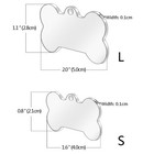 Double Sides Custom Personalized Dog Id Tags Name Phone Address Engrave For Free