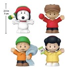 Fisher Price Peanuts Little People Snoopy Charlie Brown Lucy Linus Christmas New
