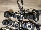 Lot Of 9 Nikon Pentax Slr Film Cameras Untested   parts repair 
