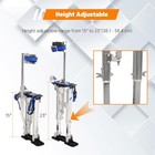 Drywall Stilts 15-23 Inch Silver Aluminum Tool Stilt For Painting Painter Taping