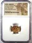 Gaul Ambiani Av Stater Gold Horse Coin 50 Bc - Ngc Choice Fine - 5 5 Surfaces 