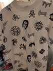 Vintage 90s Ozzy Osbourne Aop Tour Tshirt Size L   original   Authentic  