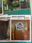 Lot Of 7 Vtg Macrame Pattern Books Plant Holders Wall Hangings   More