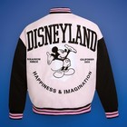 Disneyland Varsity Jacket Pink Ladies Size L Nwt