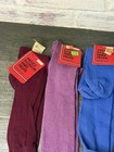 4 Pair Vintage Usa Misses Knee High Socks Acrylic nylon New Walmart Nos