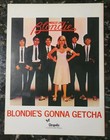 Blondie 1979 Original Parallel Lines Concert World Tour Program Vintage Ex  nm
