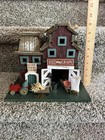 Farmstead Farmhouse Barn Wooden Birdhouse