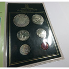 1985 Proof Coinage   Matching Stamps Of The British Virgin Islands  54551q