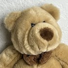 Animal Alley Hughbert Brown Tan Teddy Bear Plush 2000 Bow Tie 12 