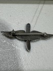 Wwi Army Air Service Pilot Wings Insignia Pin Sterling Caldwell