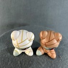 Ub Funkeys Ptep White And Brown Collectible Figure Lot Mattel Radica