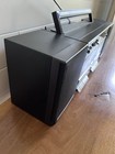 Vintage Sony Cfs-w600 Boombox Dual Cassette Am fm Radio Eq Detachable Speakers
