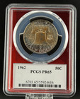 1962 Pcgs Pr65 Proof Strike Franklin Half Dollar Edc 50c Silver Edc Red Core