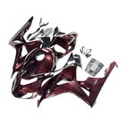 Abs Bodywork Fairing Kit For Honda Cbr1000rr 2006 2007 Red Forged Pattern