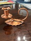 Vintage Mcm Gregorian Copper Chamber Candle Stick Holders Solid Copper Usa