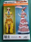 Lot Of 4 Victorian Costume Patterns - Sizes 12-22  Uncut