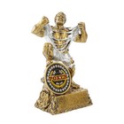 Custom Engraved Monster Poker Trophy - Gambler Beast Award - 6 75 Inch