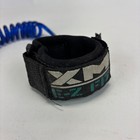 Xm Bodyboard Leash Wrist Cuff Blue Coiled E-z Fit