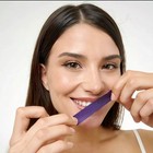 Purple Teeth Whitening Strips Pap Formula Peroxide   free 28pcs Sensitive