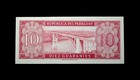 1952 -63 Banco Central Del Paraguay 10 Diez Guaranies P196a Gem Unc  b619 