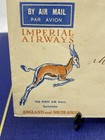1931 Imperial Arwys First Flight Cover England   South Africa Bristol Tied Stamp