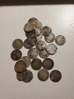 Lot Of 25x Cull Sterling Silver Canadian 5 Cent  lots Of Victoria Coins Here   