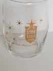 Lone Star Beer Beer Barrel Glass San Antonio Brewing Company Gold Stars Vintage