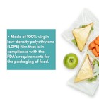 2000 Clear Plastic Reclosable Bags Self Seal Zipper Choose Type Mil And Size