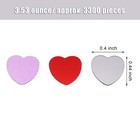 100 Gram Metallic Heart Confetti Heart Sequins For Valentine   s Day Wedding Craf 