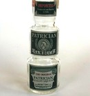 Vtg Patrician Sambuca Miniature Liquor Bottle Made Italy Tiered Glass Tax Empty