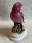 Vintage Lefton Hand-painted House Finch Bird Figurine