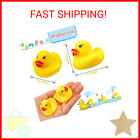 Rubber Duck Bath Toys 50pcs Mini Ducks Bulk For Kids Baby Shower Decorations