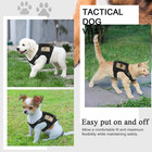 Tactical Dog Harness With Rubber Handle For Small Dogs And Cats Puppy Vest