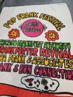 Vtg 60s 70s Psychedelic Pop Frank Festival Hot Dog Beach Towel Swift Premium