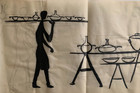 Original Drawing Circa 1960 From The Manufacture Ceramics Elchinger  4 