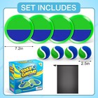 Kids Outdoor Toss And Catch Ball Game Set 4 Paddles Beach Yard Pool Toy