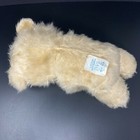 Vintage Smile Novelty Toy Cream Teddy Bear 15  Plush Stuffed Hairy Red Tongue