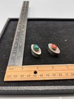 Matching Pair Of Sterling Silver Snuff  Or Pill Boxes
