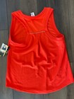 New Women s Avia Mesh Back Performance Tank Top  Orange Med 