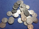 Lot Of 40 Canada George V Nickels Five  5  Cents - Mixed Dates