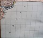 Stielers Hand Atlas  World Map Plate Page No 95 Cities Of South America 1888