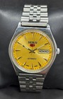 Vintage Refurbished Seiko 5 Automatic Day date Japan Men s Wrist Watch