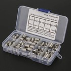 80pcs M8x1 25 Threaded Inserts  Stainless Steel Thread Drill Repair Insert Sl   