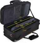 Protec Pb301 Pro Pac Rectangular Trumpet Case - Black