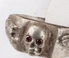 Skull Bones Ring War Period Ww2 Wwii Ww1 Iron Cross Wwi Battlefield Artifact Set