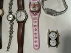 Lot Fashion-vintage Style Watches For Repair   Parts - All Untested   Sold As Is